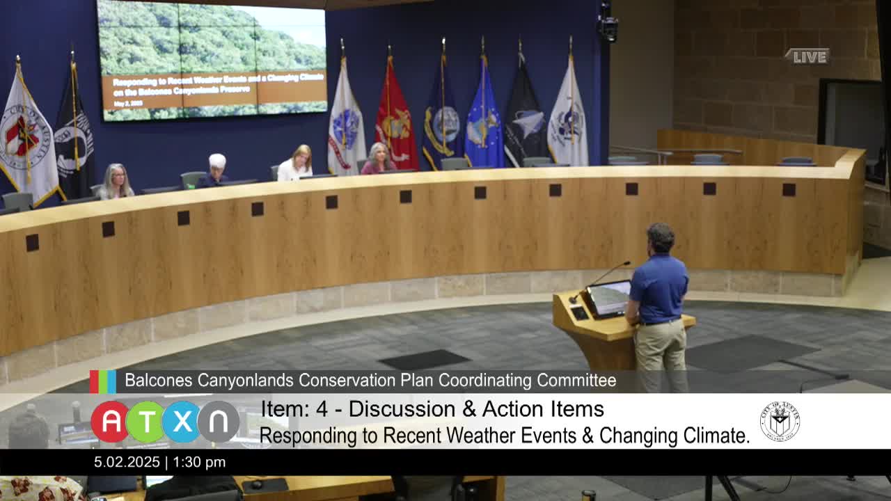 Travis County discusses wildfire risks and climate impacts amid drought and winter storms