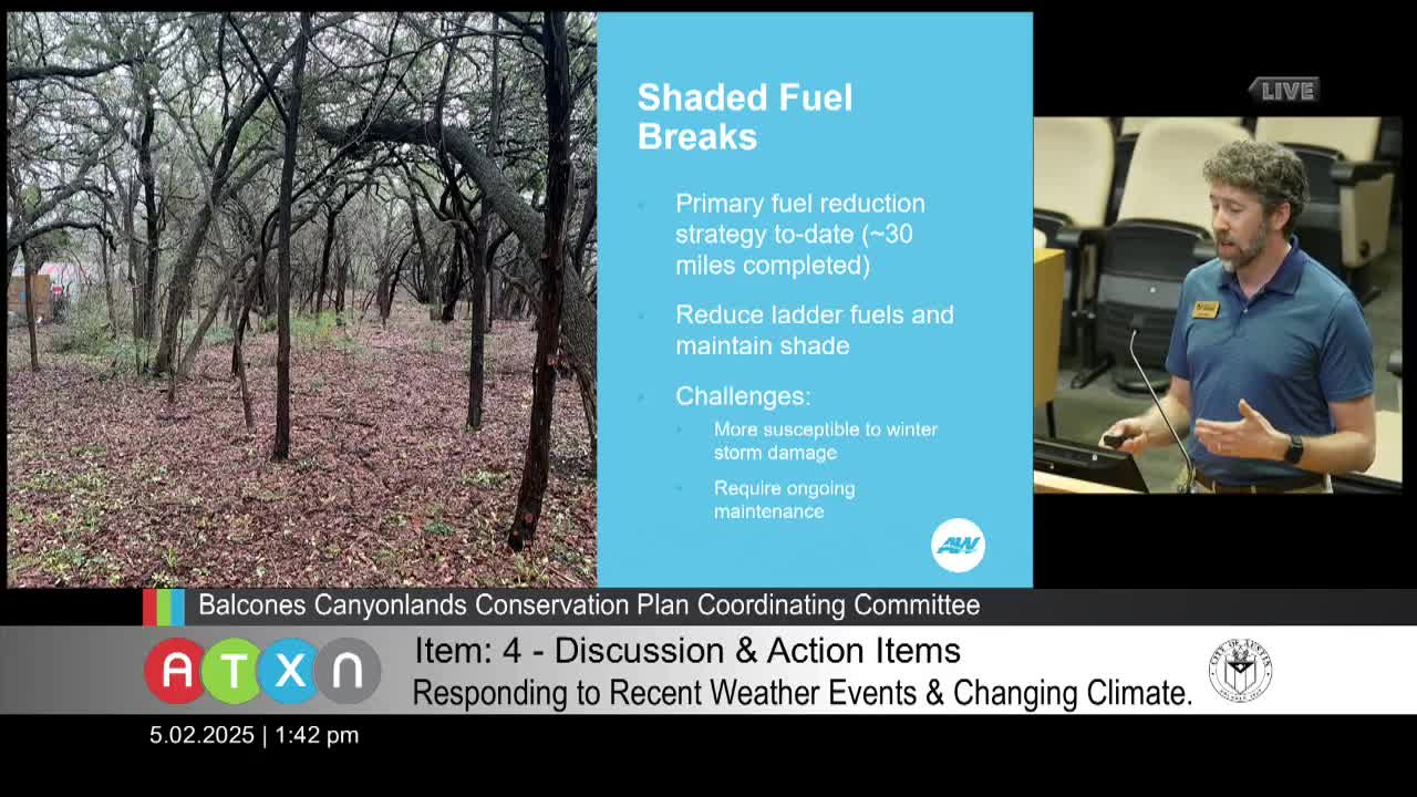 Austin collaborates on wildfire risk mitigation and community resilience strategies