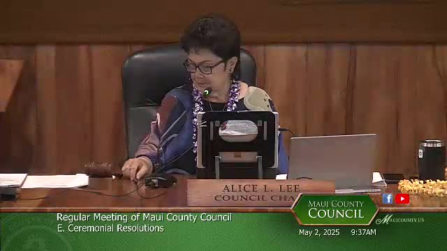 Maui Council adopts resolution honoring late civic leader Jonathan Starr