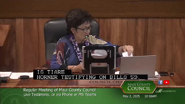 Council approves $500,000 recognition for Komohana Hale rebuild planning; housing timeline discussed