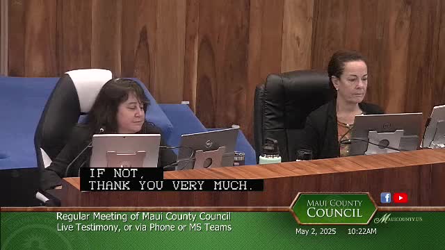 Molokai Council supports resolution against Young Brothers shipping cost increase