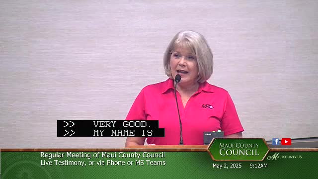 Maui County Council honors 60 years of Maui Economic Opportunity services