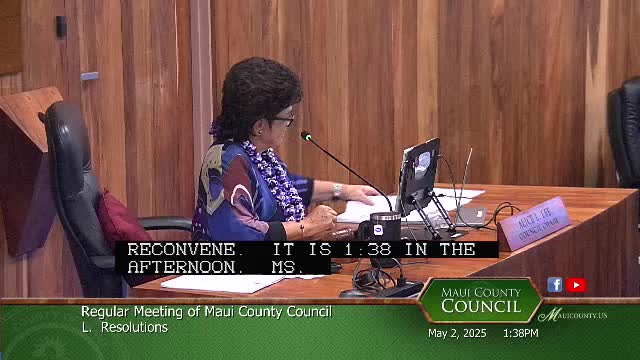 Maui County Council designates 2025 as the community forest year