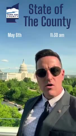 Doña Ana County manager invites public to State of the County on May 6