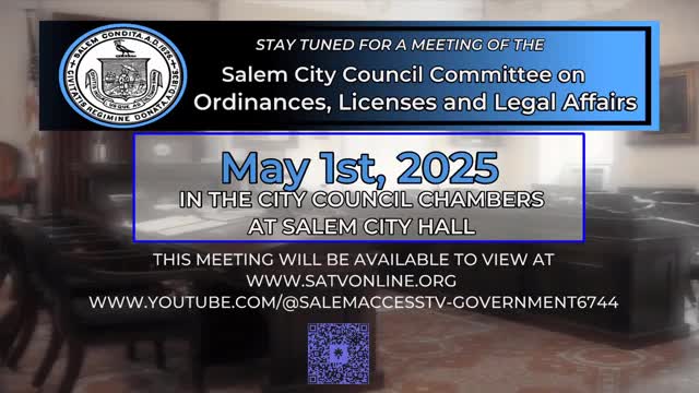 Salem committee reviews condo-conversion ordinance with new tenant protections and relocation payments