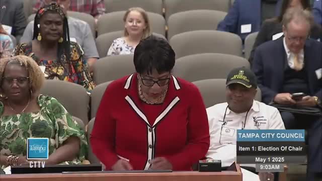 Tampa City Council elects Alan Clendenin and Guido Maniscalco as leaders for 2025