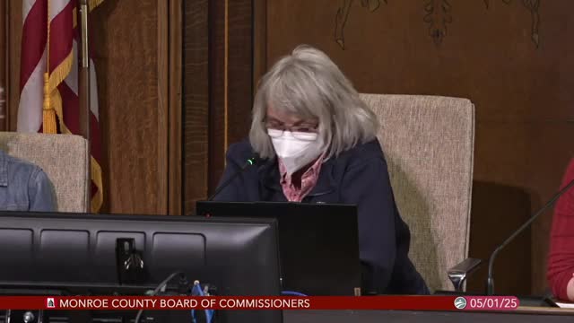 Commissioners highlight Stamp Out Hunger drive, local housing repairs and express concern about Hoosier National Forest burn