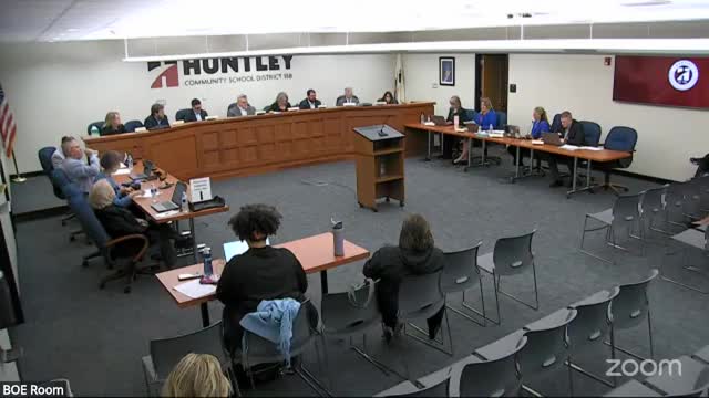 Huntley 158 moves consolidated federal grant plan to May 15; staff tightened funding descriptions