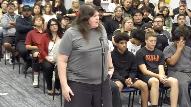 Ayala High School community rallies against dismissal of coach Terrence Smith