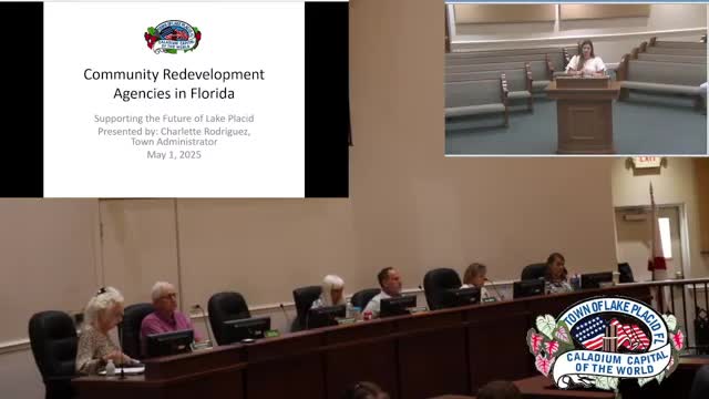 Lake Placid CRA outlines redevelopment strategy amid legislative changes