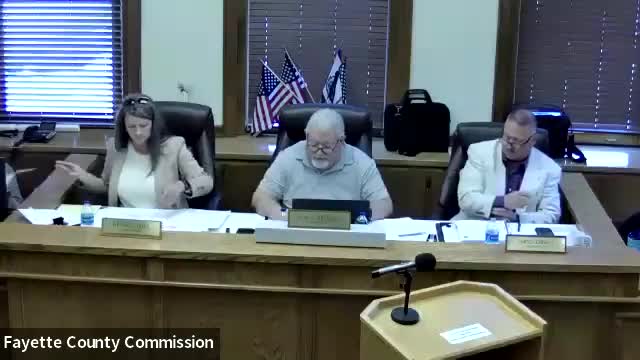 Fayette County Commission approves multi-year plan to fund three new fire trucks, discusses levy funds and truck payoffs
