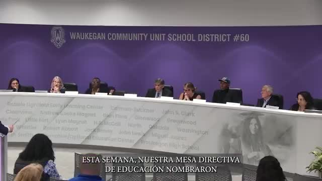 Waukegan CUSD 60 seats four new board members; Michael Rodriguez elected president