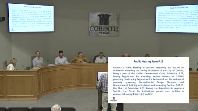 Council adopts multiple UDC amendments on landscaping, parking islands, residential trees and nonresidential architecture