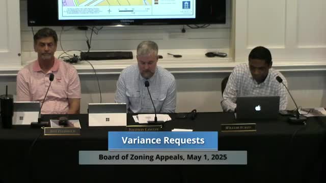 Board denies pool and retaining‑wall variances at 1009 Fair Street after neighbors raise flooding and noise concerns
