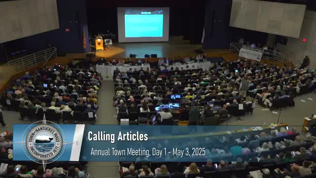 Town meeting votes against exploring switch to town council; nonbinding question sparks split public comment