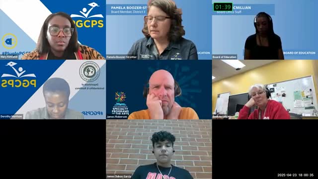 PGCPS officials discuss navigating food lobby challenges for student nutrition options