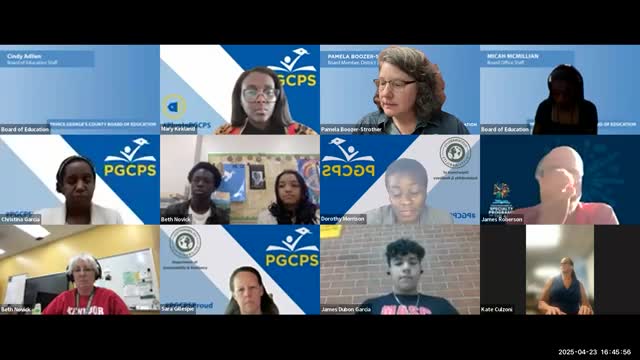 Director Kirkland unveils student-centered menu planning initiative for Prince George's schools