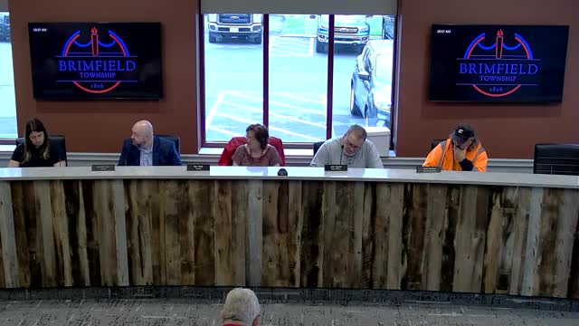 Brimfield trustees approve police hire, seasonal road hire and 2025 paving bid schedule