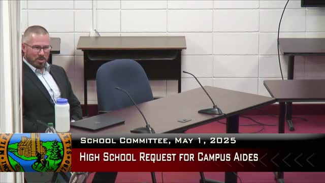 School committee addresses student behavior and vandalism in high school bathrooms