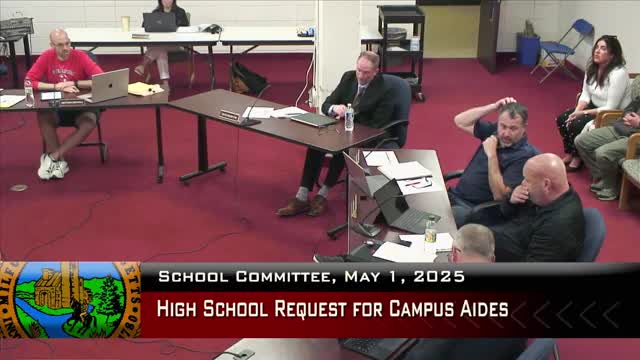 Vendor offers free EV chargers through state incentives; School Committee refers proposal to facilities subcommittee