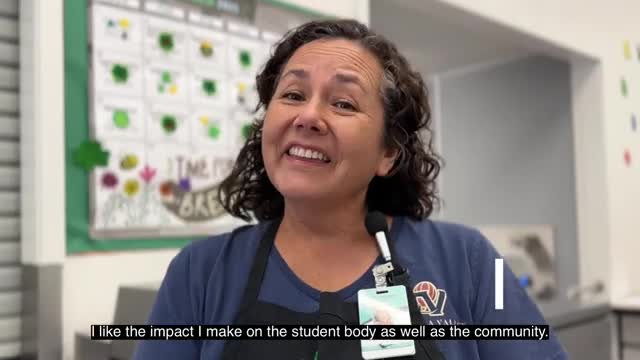 Margarita Middle School lunch staff prioritizes student nutrition and joy