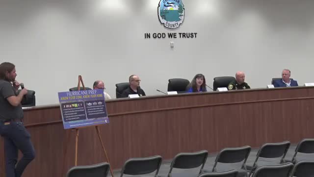 Okaloosa County emergency management outlines storm response roles and coordination
