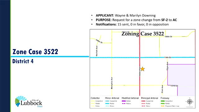 Planning and Zoning Board votes 9-0 to rezone lot east of Indiana Avenue