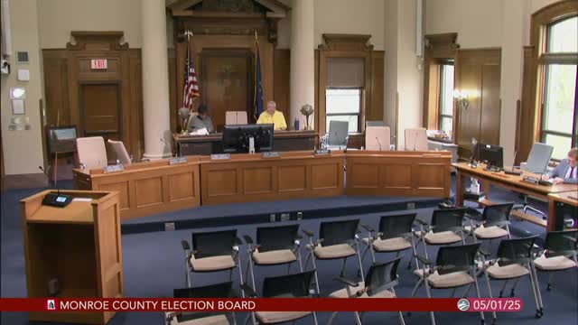 Clerk briefed board on state election bills, federal orders and equipment rules