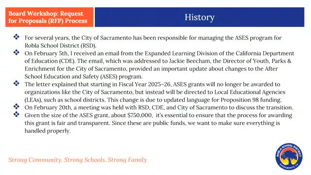 Sacramento converts ACES grants from agencies to direct school district funding