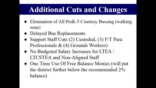 Lacey School District budget shows no salary raises and potential tax increases