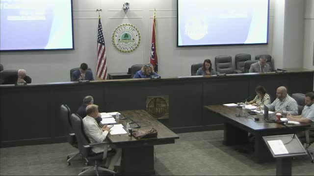 Mayor Anderson leads community meeting with prayer and agenda approval