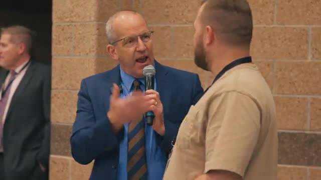 Superintendent Farnsworth honors teachers with Accent on Excellence award
