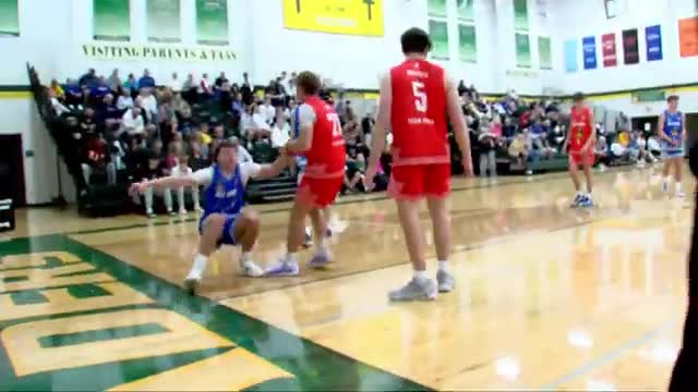 Coach Schultz praises Tyson Smith's leadership in Edgewood University basketball