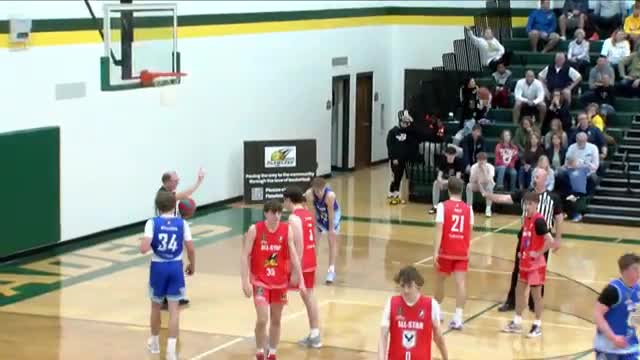 Coach Raider praises Jim Rat's leadership and Tyson Smith's performance on the court