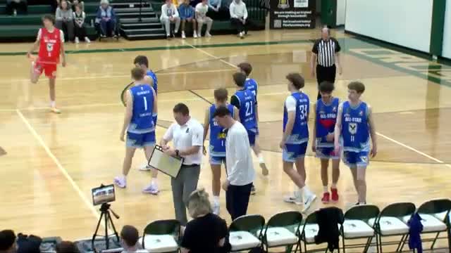 North and South players showcase talent in All-Star basketball game