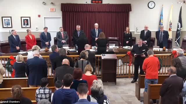 Seaville honors veterans and swears in new council members Mary Novak and Stanley Sinarski