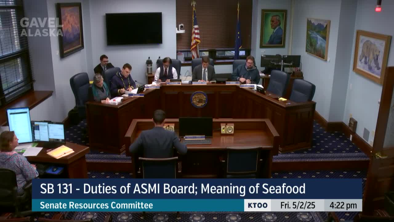 Committee advances bill allowing Alaska Seafood Marketing Institute to promote mariculture products