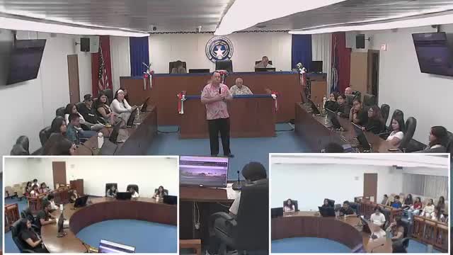 House members and students discuss public-safety programs, DARE and local concerns about prostitution and substance abuse