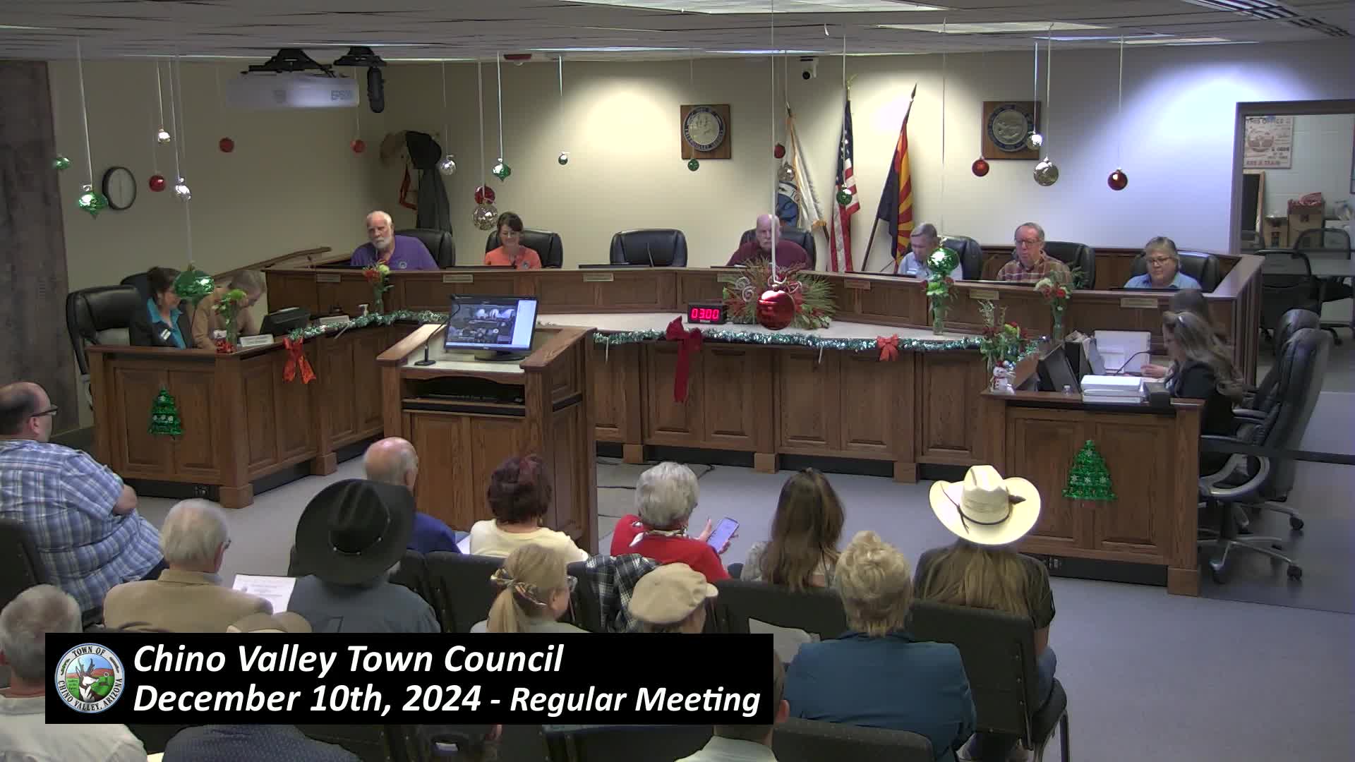 Chino Valley Council honors Craig Brown and recognizes outgoing officials at public meeting