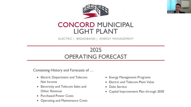 Department outlines $1.3M profit forecast for electric and broadband sectors