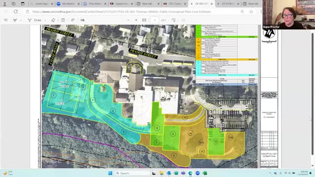 Concord officials clarify field reservation process during community meeting