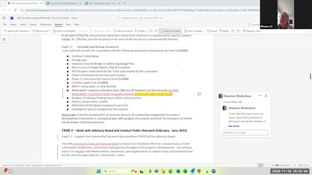 Concord land‑use panel signs off on final RFP edits, presses for visual tools and NEPA‑transferable materials