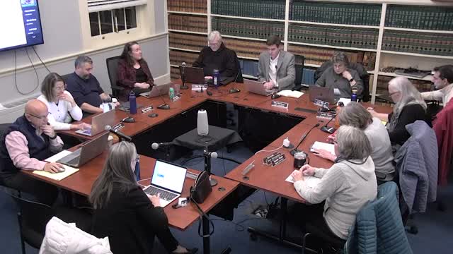 Concord Finance Committee adopts amended FY26 guideline after town and school requests; 10–3 vote