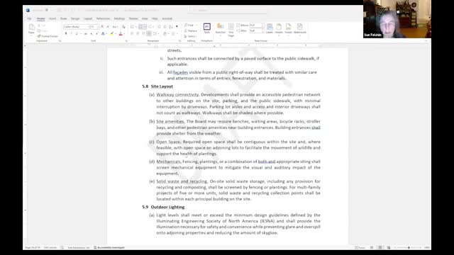 Planning Board debates odor and noise regulations for rooftop spaces