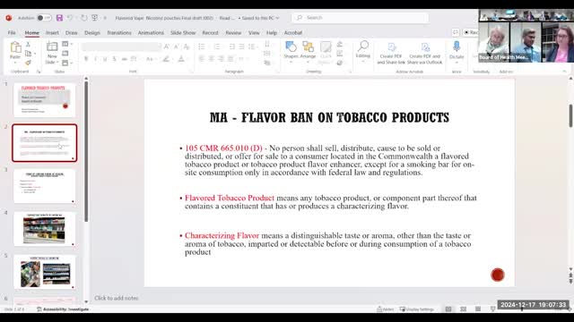 Concord Tobacco Control Agent initiates increased compliance checks for underage sales