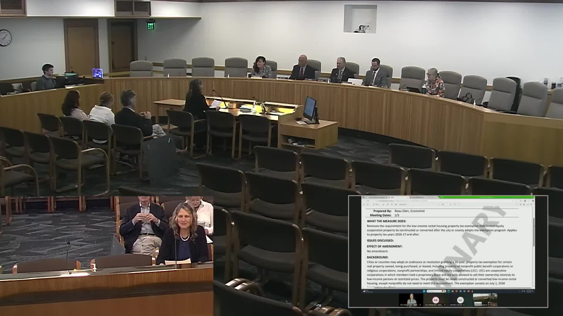 City of Eugene, co‑op residents back bill to allow older limited‑equity housing co‑ops to access property tax exemption