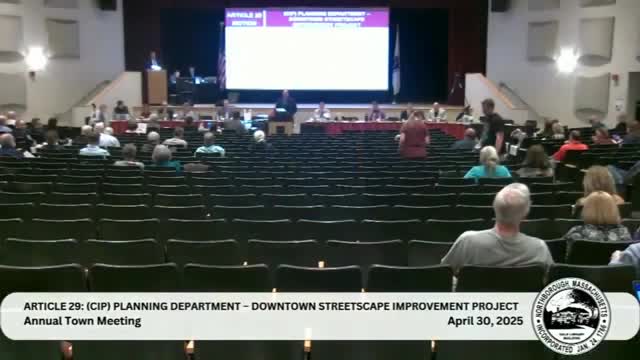 Northborough rejects $751,000 downtown streetscape appropriation after lengthy debate