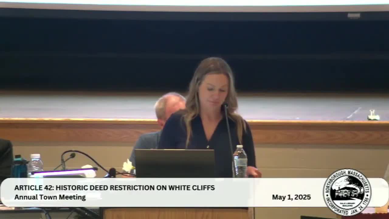 Board Member questions property lease proposal amidst uncertainty over deed restrictions