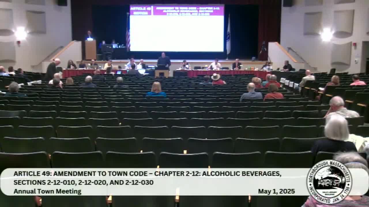 Northborough votes to amend alcohol laws with new restrictions for Assabet Park