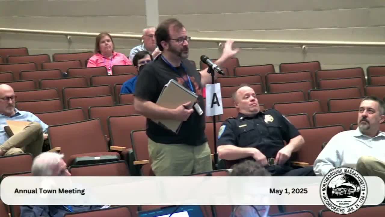 Town meeting dissolves after disruptive interruptions from attendee